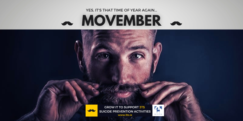 3Ts Movember Campaign Poster 2022